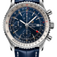 Breitling Navitimer Stainless Steel 46 MM - Blue Leather Strap - Blue Dial - A24322121C2P1