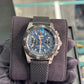 Breitling Skyracer Raven Chrono Mariner's - 43.5 MM - Stainless Steel - Black Rubber Strap - Blue Dial - Black Rotating Bezel - A2736423-C804BKPT