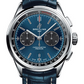 Breitling Premier Stainless Steel 42 MM - Blue Leather Strap - Blue Dial - AB0118A61C1P2