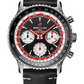 Breitling Navitimer Stainless Steel 43 MM - Black Leather Strap - Black Dial - AB01211B1B1X1