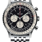 Breitling Navitimer Stainless Steel 46 MM - Stainless Steel Navitimer Bracelet - Black Dial - AB0127211B1A1