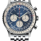 Breitling Navitimer Stainless Steel 46 MM - Stainless Steel Navitimer Bracelet - Aurora Blue Dial - AB0127211C1A1