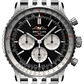 Breitling Navitimer Stainless Steel 46 MM - Stainless Steel Bracelet - Black Dial - AB0137211B1A1