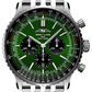 Breitling Navitimer Stainless Steel 46 MM - Stainless Steel Bracelet - Green Dial - AB0137241L1A1