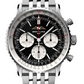 Breitling Navitimer Stainless Steel 43 MM - Stainless Steel Bracelet - Black Dial - AB0138211B1A1