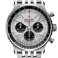 Breitling Navitimer Stainless Steel 43 MM - Stainless Steel Bracelet - Silver Dial -  AB0138241G1A1