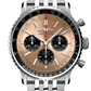 Breitling Navitimer Stainless Steel 43 MM - Stainless Steel Bracelet - Copper Dial -  AB0138241K1A1