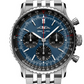 Breitling Navitimer Stainless Steel 41 MM - Stainless Steel Bracelet - Blue Dial - AB0139241C1A1