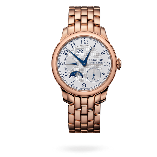 F.P. Journe Classique Automatique Lune Rose Gold 40 MM - Rose Gold Bracelet - Silver Dial - Automatique Lune nyc watcher nyc watches