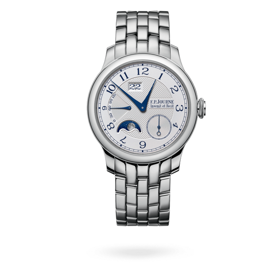 F.P. Journe Classique Automatique Lune Platinum 40 MM - Platinum Bracelet - Silver Dial - Automatique Lune nyc watcher nyc watches