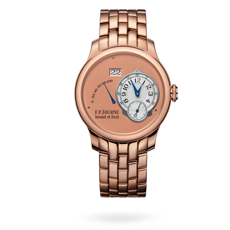 F.P. Journe Classique Automatique Rose Gold 40 MM - Rose Gold Bracelet - Pink Silver Dial - Automatique nyc watcher nyc watches