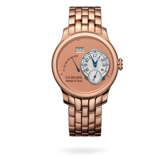 F.P. Journe Classique Automatique Rose Gold 40 MM - Rose Gold Bracelet - Pink Silver Dial - Automatique nyc watcher nyc watches