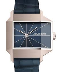 Audemars Piguet - [Re]Master - 41 MM - 18k Sand Yellow Gold - Blue Dial - 15240SG.OO.A347CR.01