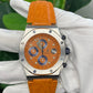 Audemars Piguet - Royal Oak Offshore - Chronograph - 42 MM - Steel - Orange Dial - 25770ST.O.0009.03