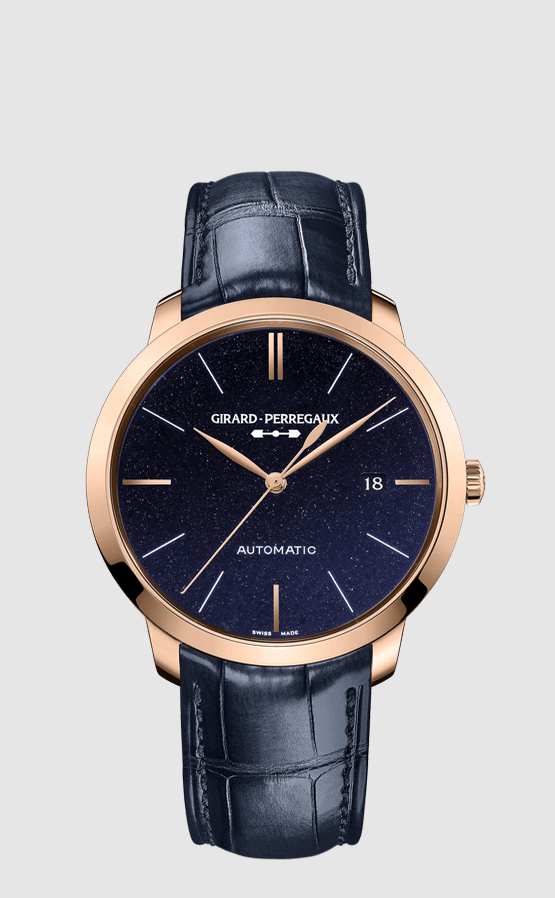 Girard-Perregaux 1966 Orion - 40 MM - Rose Gold - Blue Dial - 49555-52-431-BB4A