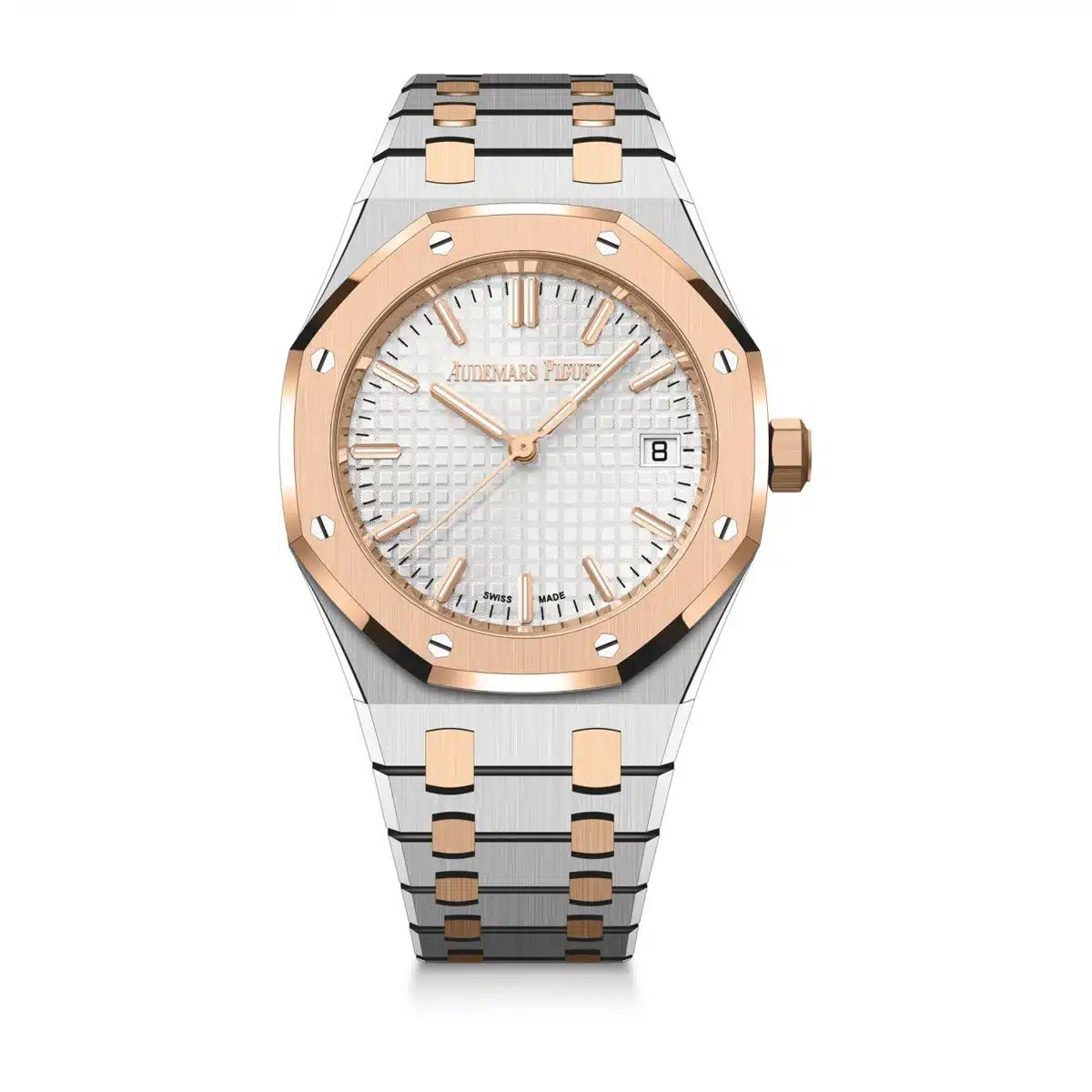 Audemars Piguet - Royal Oak - 34 MM - Rose Gold and Steel  - 77450SR.OO.1361SR.01 nyc watcher nyc watches