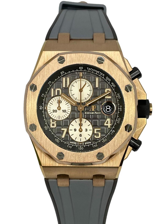 Audemars Piguet - Royal Oak - Chronograph - 42 MM - Rose Gold - 26470OR.OO.A125CR.01.A .A nyc watcher nyc watches