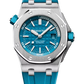 Audemars Piguet Royal Oak Offshore Diver - 42 MM - Stainless Steel - Turquoise Dial - Turquoise Rubber Strap - 15710ST.OO.A032CA.01