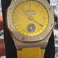 Audemars Piguet - Royal Oak Offshore - Triple Calendar - 38 MM - Steel - Yellow Dial - 25808ST.O.0009/03