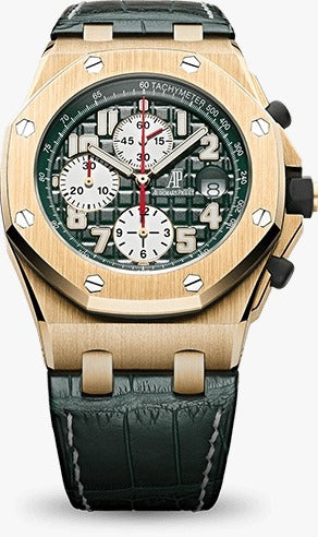 Audemars Piguet - Royal Oak Offshore Montenapoleone - 42 MM - Yellow Gold - Chronograph - Limited Edition - 26194BA.OO.D038CR.01