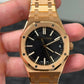 Audemars Piguet Royal Oak 50th Anniversary Pink Gold Selfwinding 41 MM - Pink Gold Bracelet - Black Dial - 15510OR.OO.1320OR.02