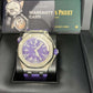 Audemars Piguet Royal Oak Offshore Diver - 42 MM - Stainless Steel - Purple Dial - Purple Rubber Strap - 15710ST.OO.A077CA.01