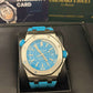 Audemars Piguet Royal Oak Offshore Diver - 42 MM - Stainless Steel - Turquoise Dial - Turquoise Rubber Strap - 15710ST.OO.A032CA.01