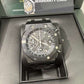 Audemars Piguet Royal Oak Offshore Selfwinding Chronograph Black Ceramic 42 MM - Black Rubber Bracelet - Black Dial - 26238CE.OO.1300CE.01