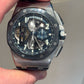 Audemars Piguet Royal Oak Offshore Tourbillon Chronograph Platinum 44 MM - Blue Rubber Strap - Skeleton Blue Dial - 26388PO.OO.D027CA.01