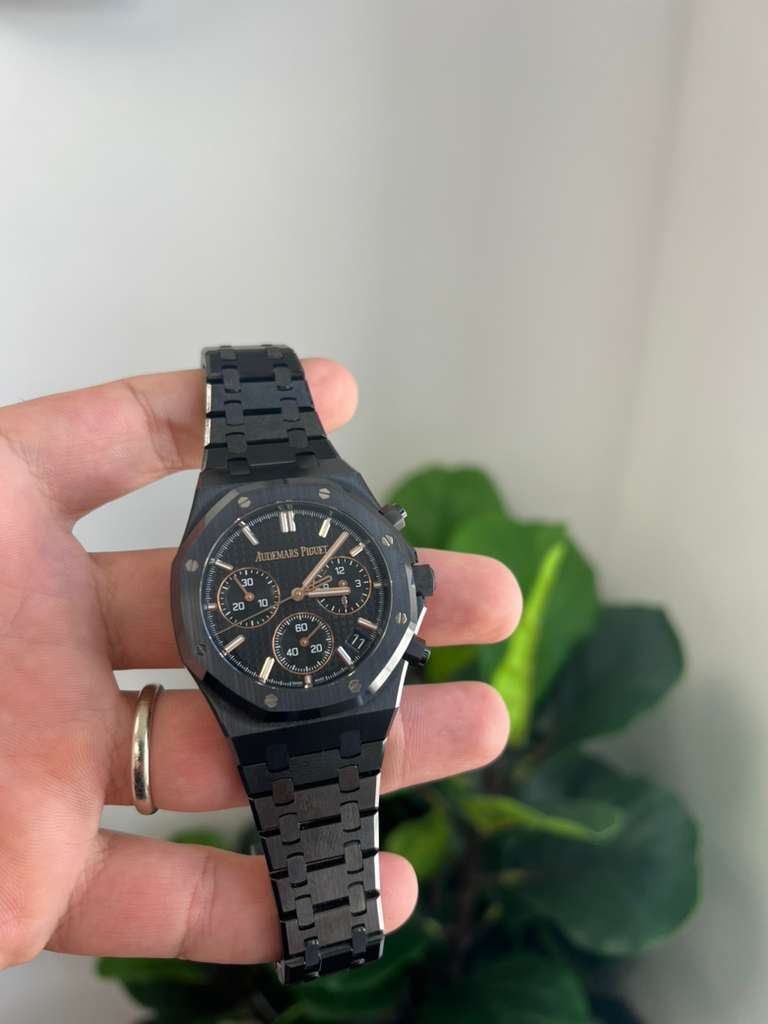 Audemars Piguet Royal Oak Selfwinding Chronograph 41 MM - Black Ceramic Bracelet - Black Dial - 26240CE.OO.1225CE.02