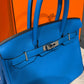 Hermès Birkin 30 - Bleu Jean - Togo - Palladium Hardware - B30BLTPHW