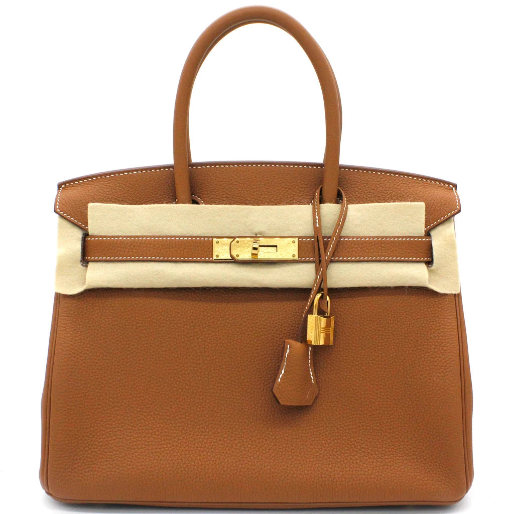Hermès Birkin 30 - Gold - Togo - Gold Hardware - B30GTGHW