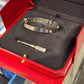 Cartier Love Bracelet - White Gold - 4 Diamonds - B6035817