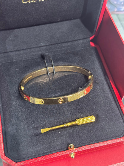 Cartier Love Bracelet - Yellow Gold - Classic Model - B6077017