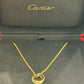 Cartier Trinity Necklace Small Model - 38 to 42 cm - White, Yellow and Rose Gold - B7224817