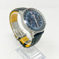 Breitling Navitimer B01 Chronograph 41 MM - Black Leather Strap - Blue Dial - AB0139241C1P1