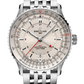 Breitling Navitimer GMT Stainless Steel 41 MM - Metal Bracelet - Silver Dial - A32310211G1A1