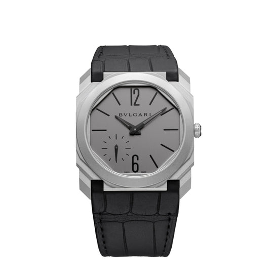 Bvlgari Octo Finissimo - 40 MM - Titanium - Silver Dial - 102711