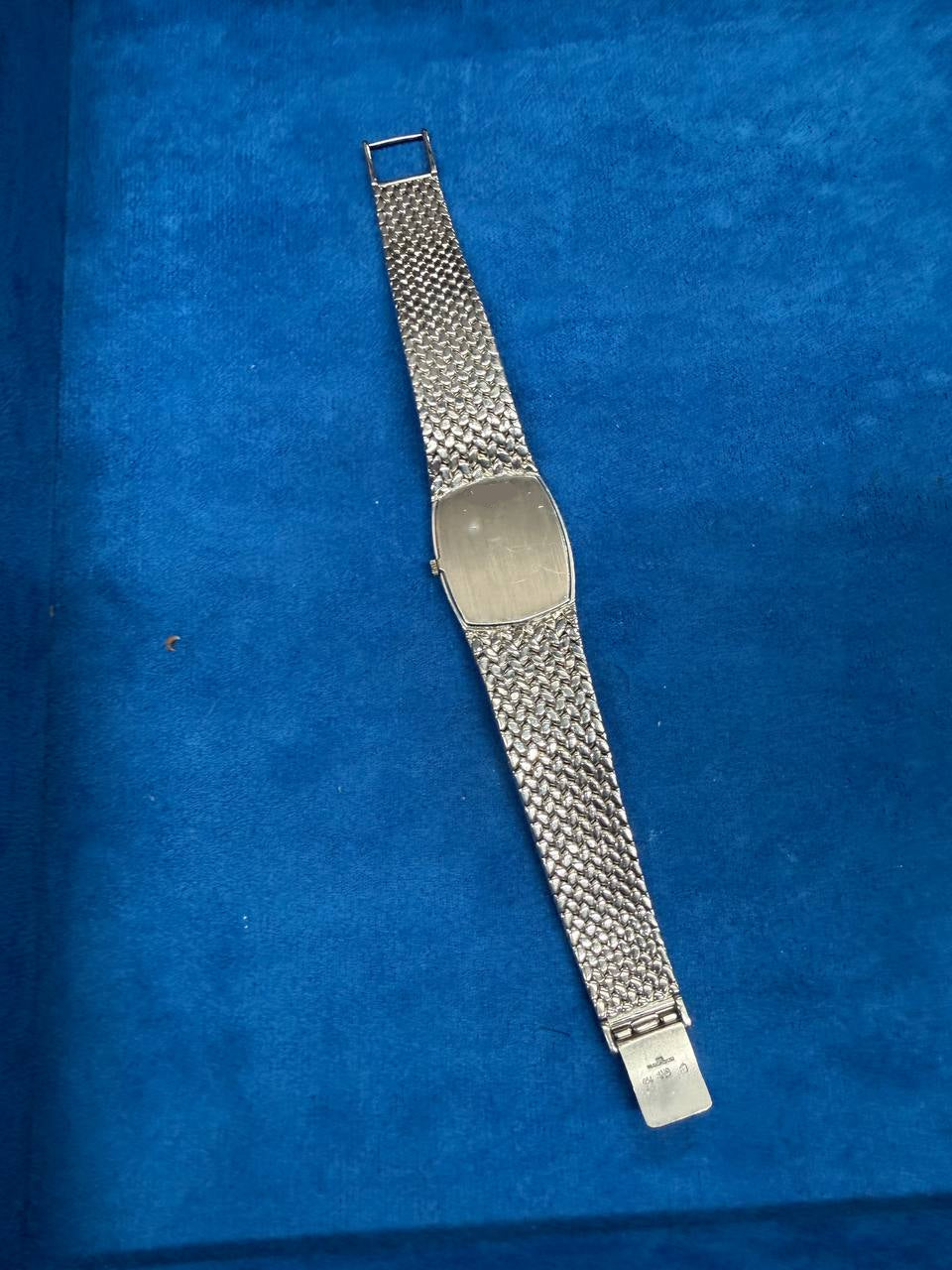 Audemars Piguet Cobra - 18K White Gold - Blue Matte Diamond-Set Dial & Hands - Manual Wind - Ref. C04285 #B22774
