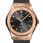 Hublot Classic Fusion Racing Grey King Gold 45 MM - Grey Rubber Strap - Grey Dial - 511.OX.7081.RX