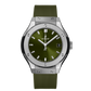 Hublot Classic Fusion Titanium Green 33 MM - Green Rubber Strap - Green Dial - 581.NX.8970.RX