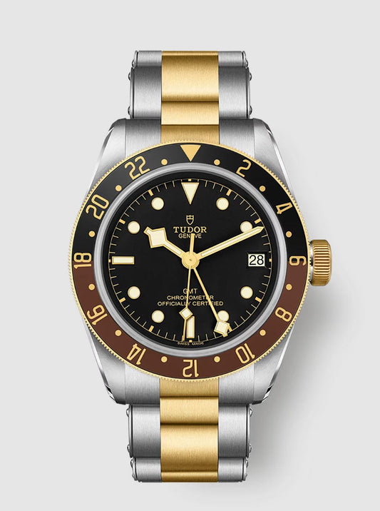 Tudor Black Bay GMT S&G - 41 MM - Steel & Yellow Gold - Black Dial - M79833MN-0001