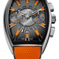 Franck Muller Curvex CX Flash - 36 MM - Steel - Orange Dial - CX 36 CC DT FLASH ACBR TTNRBR