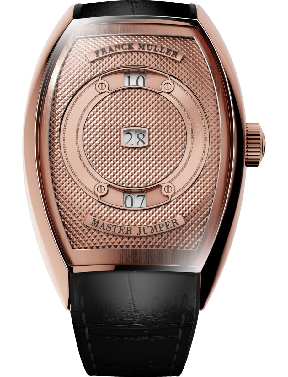 Franck Muller Curvex CX Master Jumper - 40 MM - 18k Rose Gold - 18k Rose Gold Dial - CX 38 MJ 5N ACBR