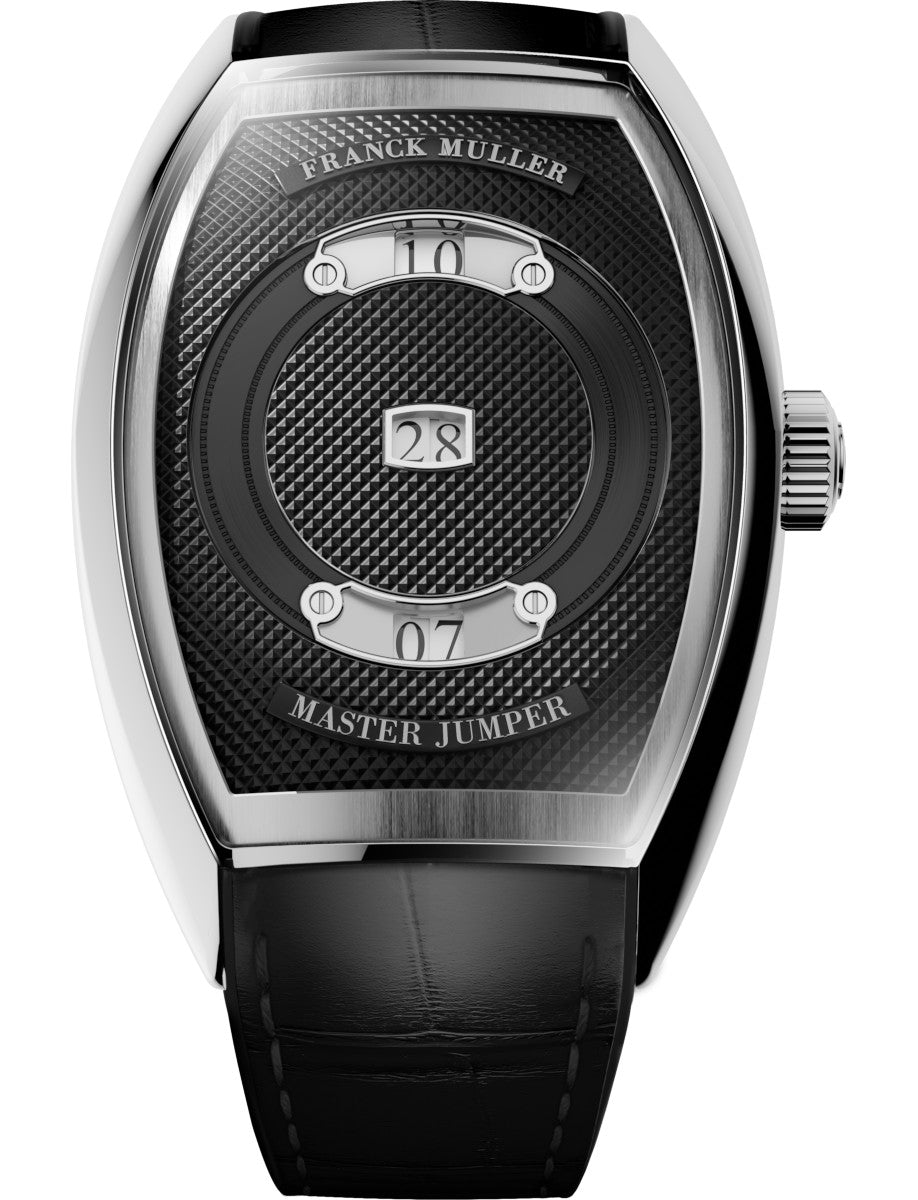 Franck Muller Curvex CX Master Jumper - 40 MM - Steel - Black Dial - C38 MJ ACACBR CAD NRAC