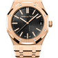 Audemars Piguet Royal Oak Pink Gold Selfwinding 41 MM - Pink Gold Bracelet - Black Dial - 15510OR.OO.1320OR.04