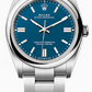 Rolex Oyster Perpetual - Stainless Steel - 36 MM - Oyster Bracelet - Med Blue Dial - 126000-0003