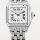 Cartier Panthére De Cartier Stainless Steel (Small Model) 30 MM x 23 MM - Stainless Steel Bracelet - Stainless Steel Bezel -  Silver Dial - WSPN0013