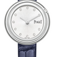 Piaget Possession - Stainless Steel 34 MM - Blue Leather Strap - Silvered Dial - G0A47090