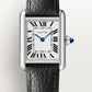 Cartier - Tank Must - Large Model - 29.5 MM x 22 MM - Stainless Steel - White Dial - WSTA0119